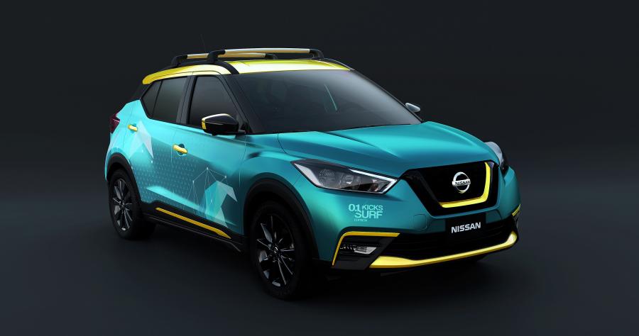  Nissan Kicks Surf Concept 2019 года  (фото 1 из 6)